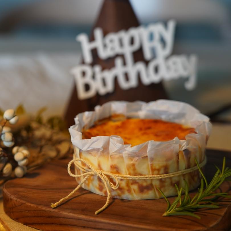 Wandering Walls Handmade Basque Cheesecake